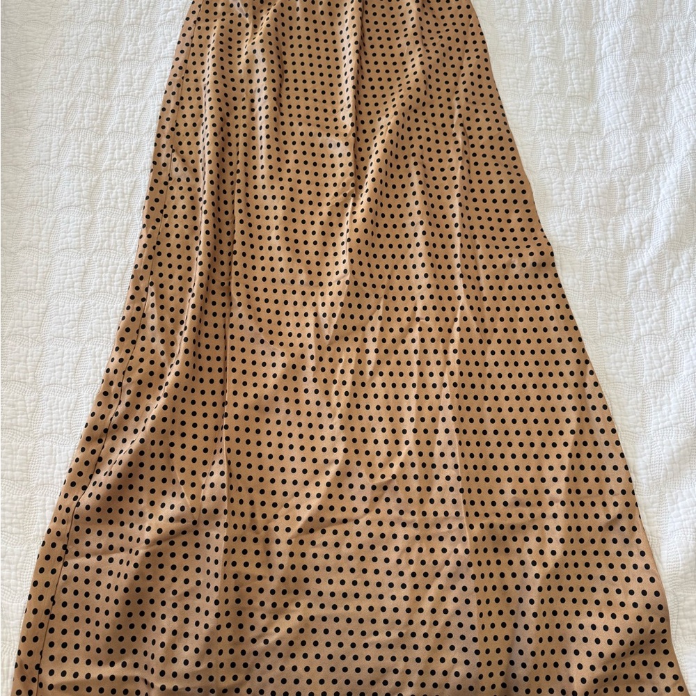 Reformation Silk Layla Maxi Skirt